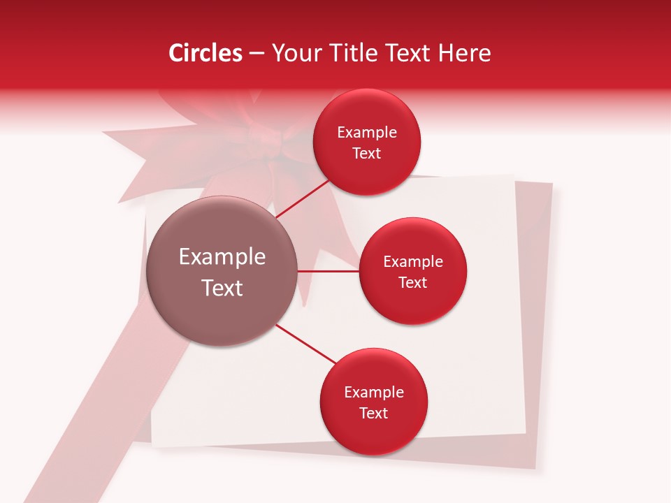 Silk Decoration Card PowerPoint Template