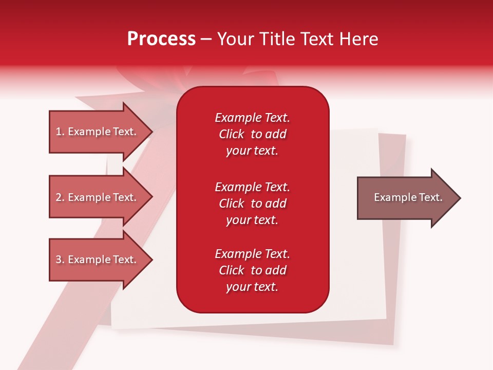 Silk Decoration Card PowerPoint Template