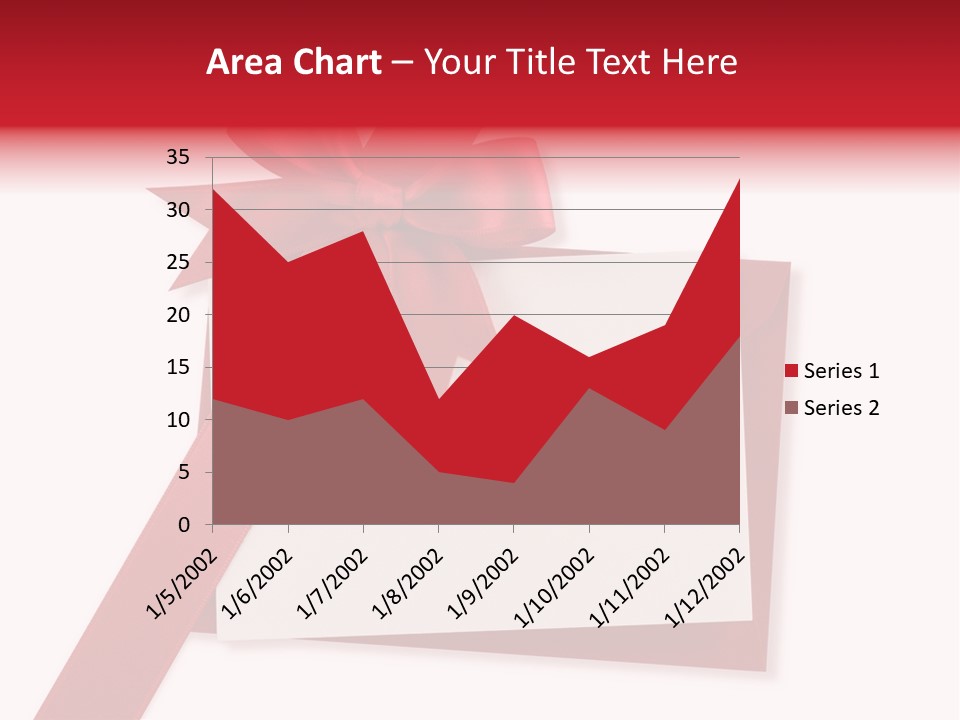 Silk Decoration Card PowerPoint Template