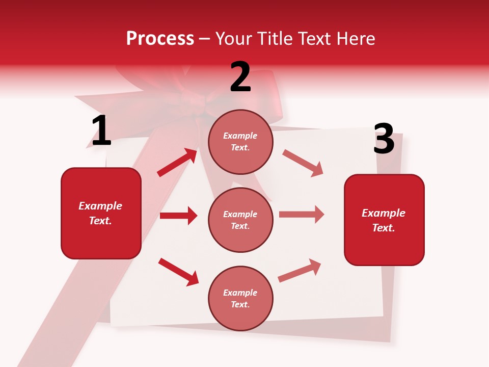 Silk Decoration Card PowerPoint Template