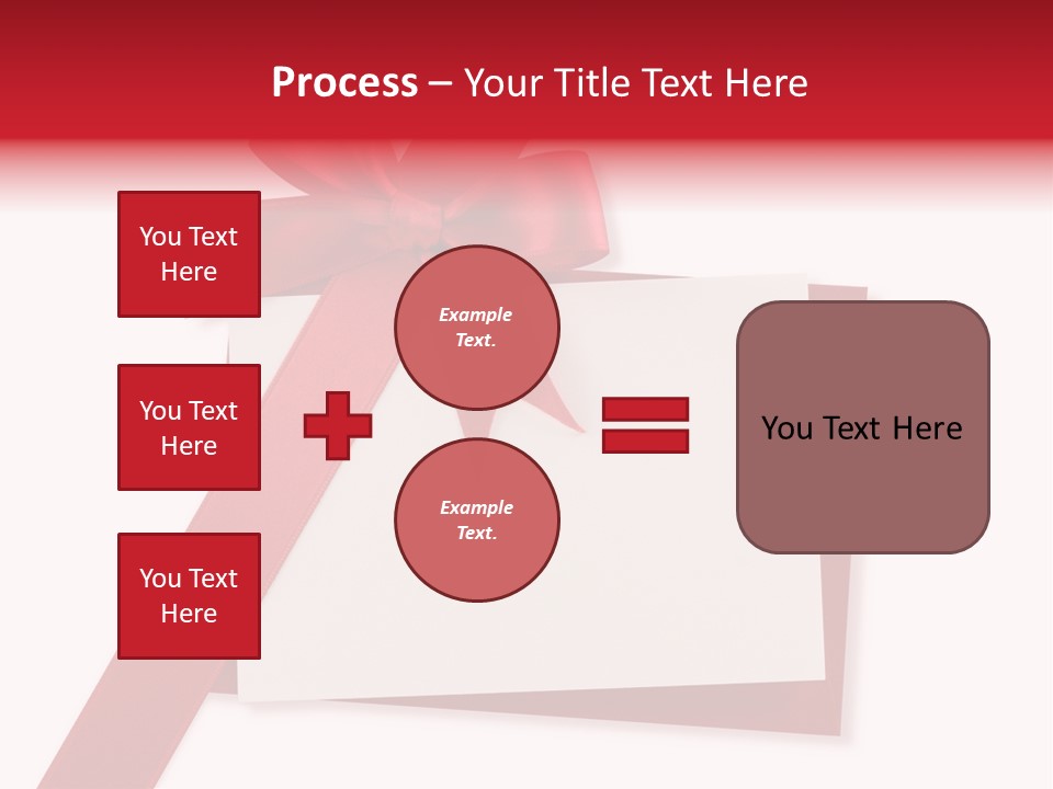 Silk Decoration Card PowerPoint Template