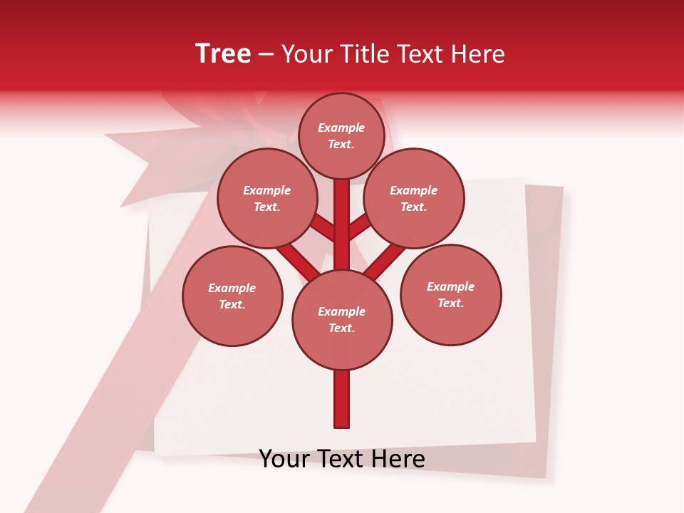 Silk Decoration Card PowerPoint Template