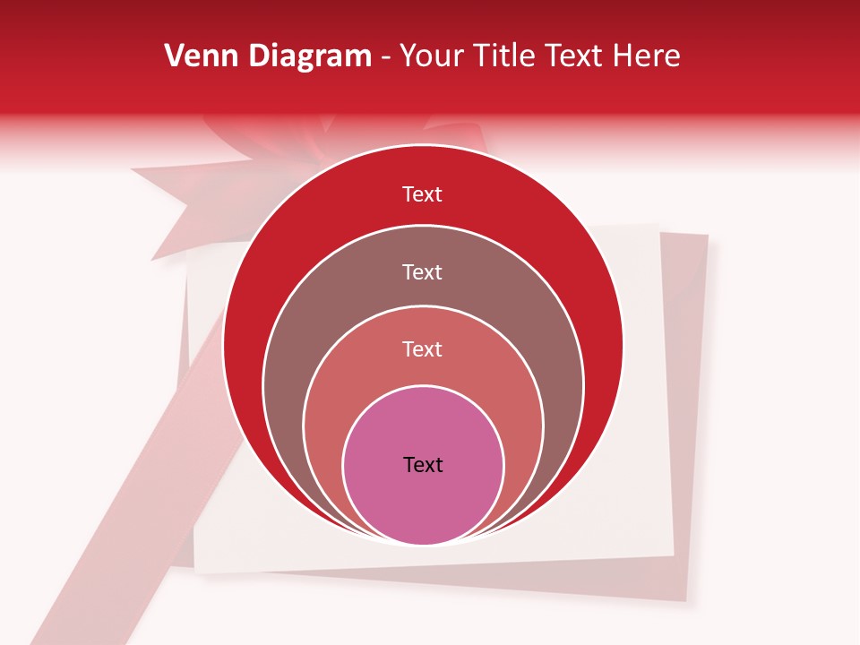 Silk Decoration Card PowerPoint Template