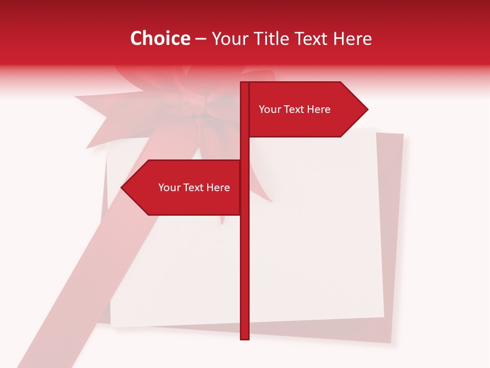 Silk Decoration Card PowerPoint Template