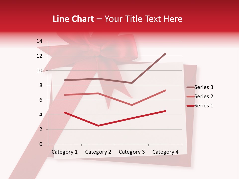Silk Decoration Card PowerPoint Template