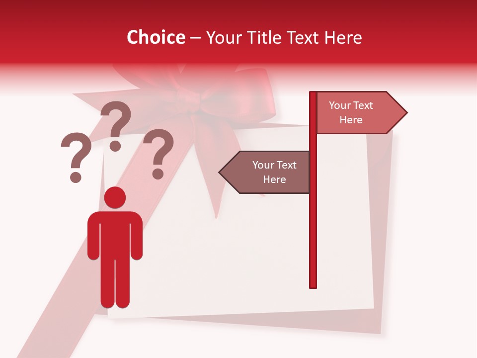 Silk Decoration Card PowerPoint Template