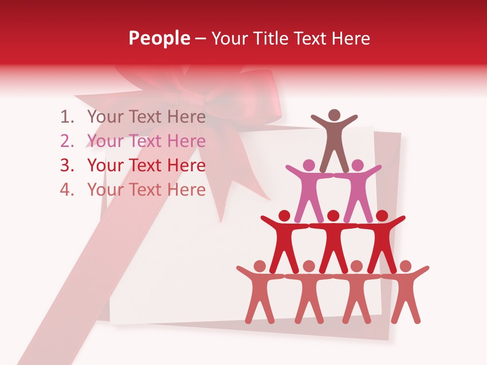 Silk Decoration Card PowerPoint Template