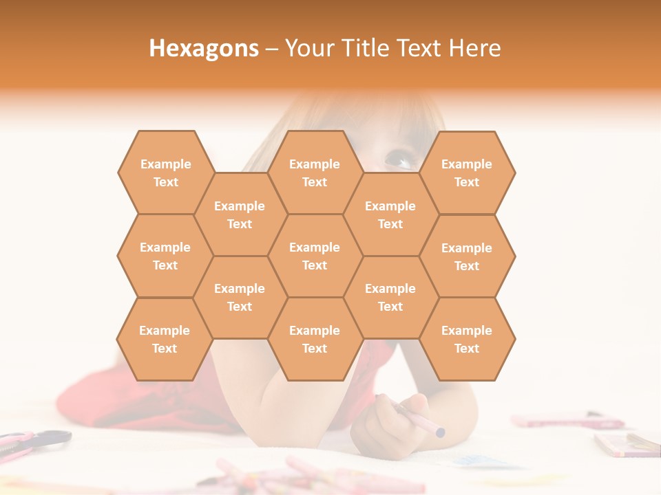 Crayon Preschooler Concept PowerPoint Template