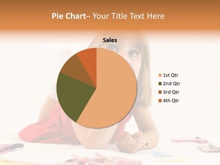 Crayon Preschooler Concept PowerPoint Template