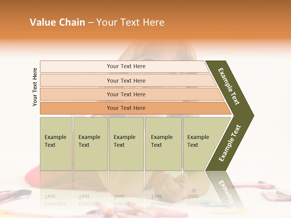 Crayon Preschooler Concept PowerPoint Template