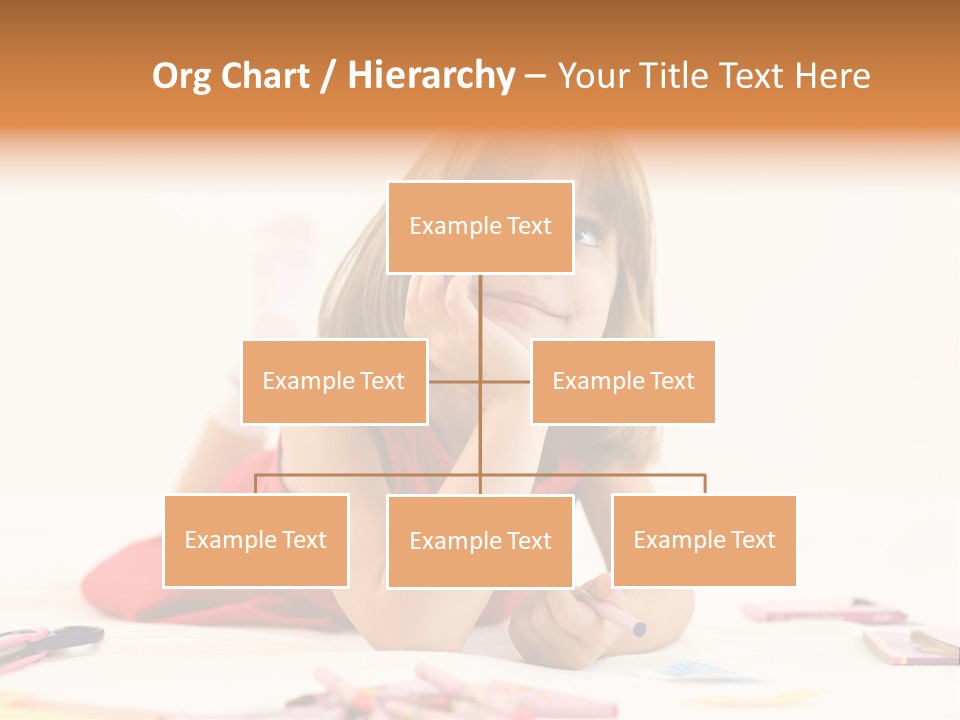 Crayon Preschooler Concept PowerPoint Template