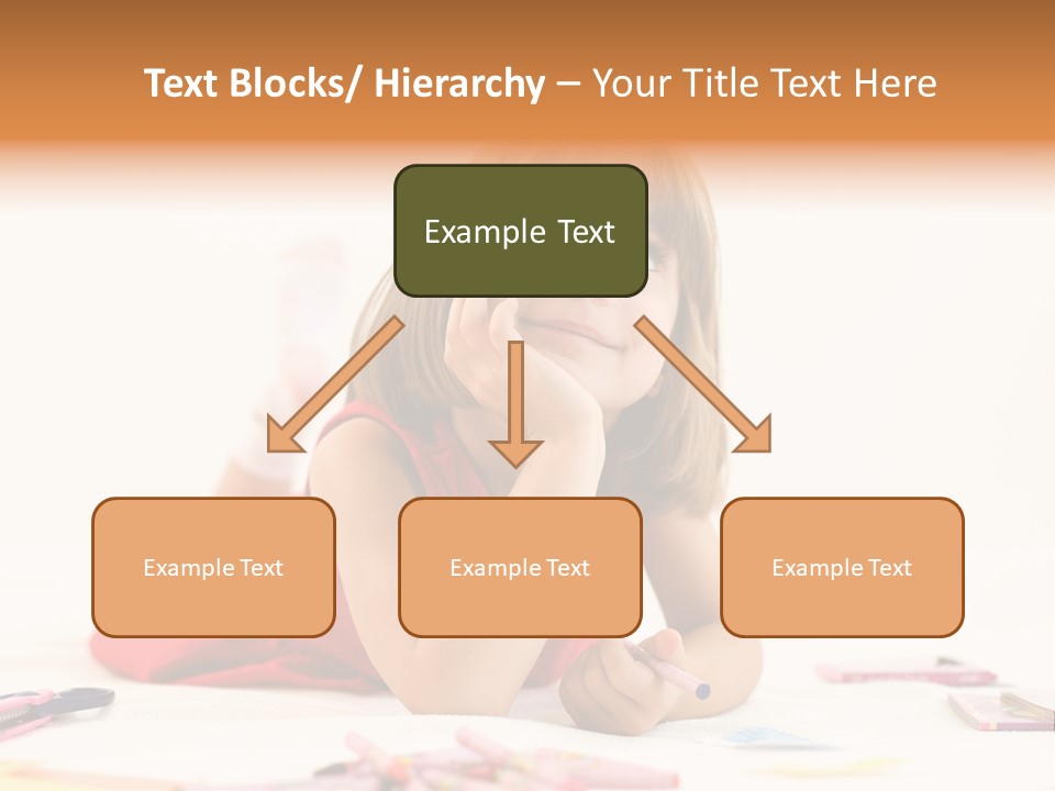 Crayon Preschooler Concept PowerPoint Template