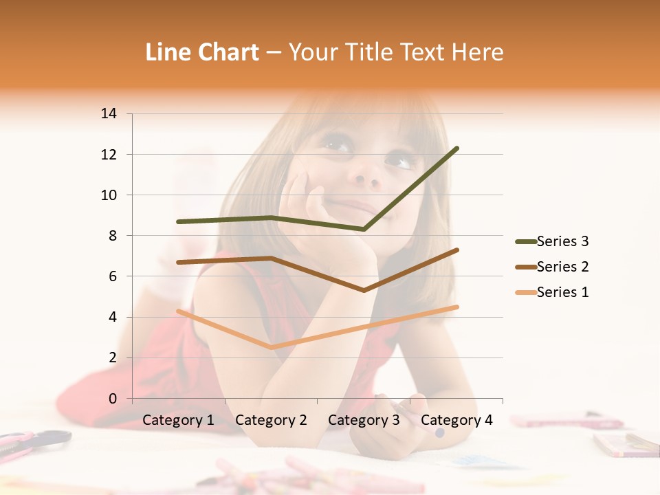 Crayon Preschooler Concept PowerPoint Template