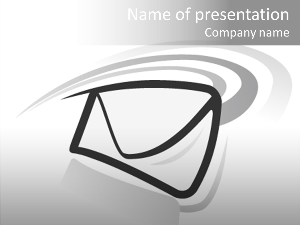 Newsletter Information Mms PowerPoint Template