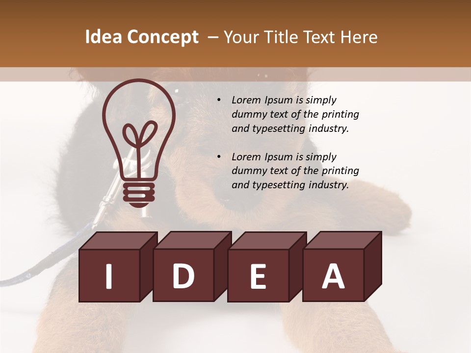 Sweet Adorable Eyes PowerPoint Template