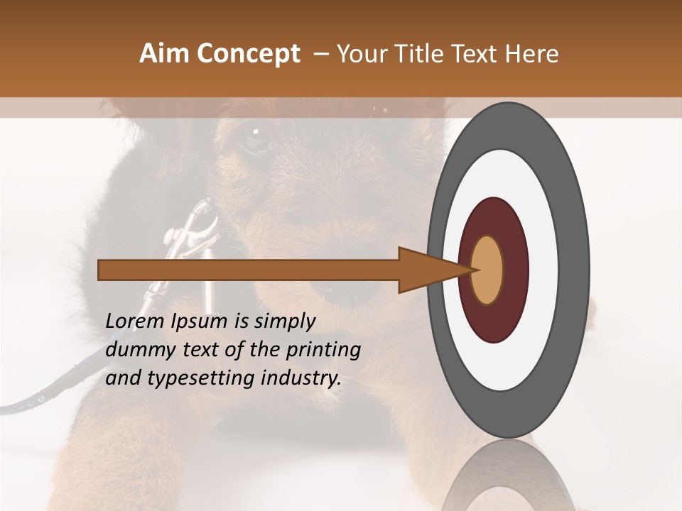 Sweet Adorable Eyes PowerPoint Template