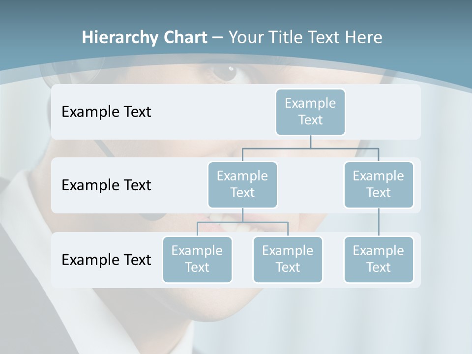 Face Headset Success PowerPoint Template