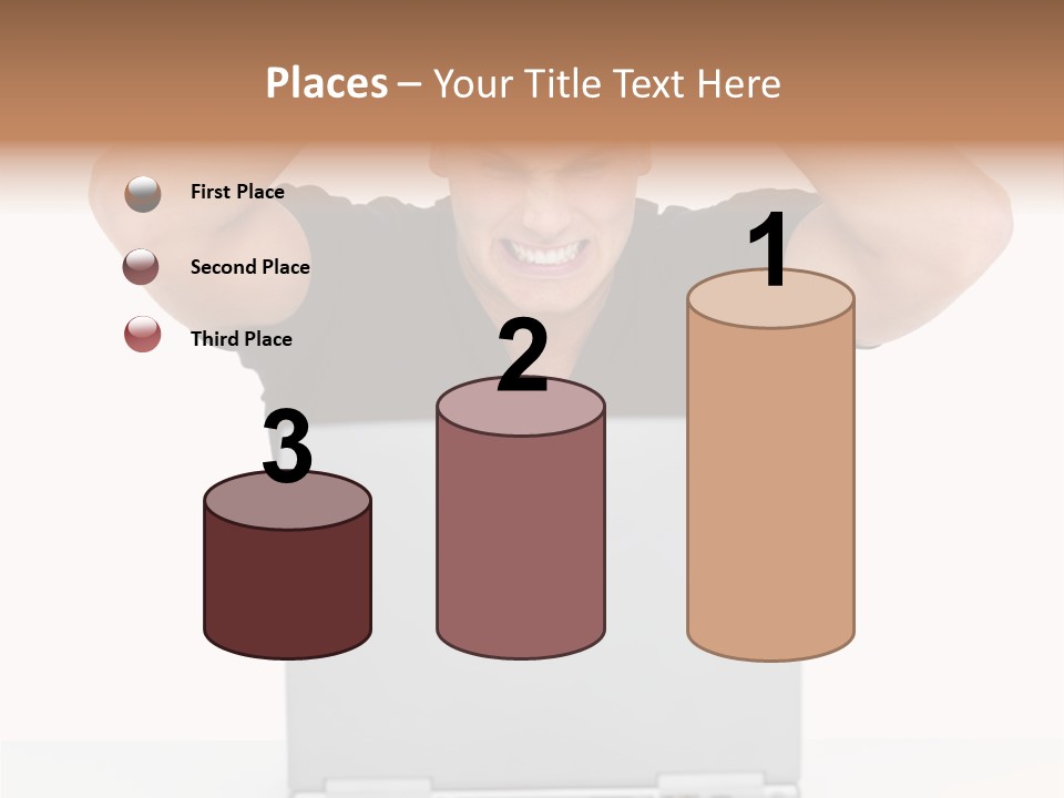 Vegetarian Shelled Rice PowerPoint Template