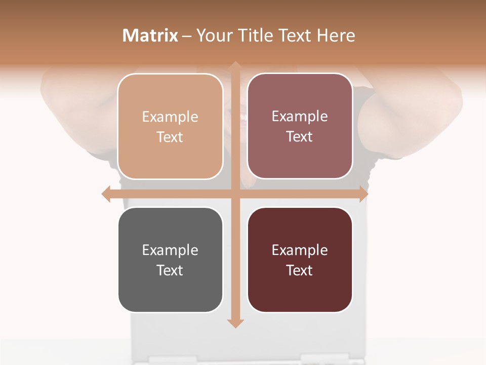 Vegetarian Shelled Rice PowerPoint Template
