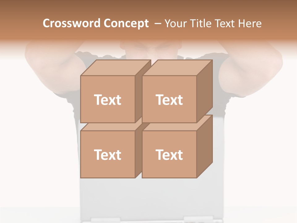 Vegetarian Shelled Rice PowerPoint Template