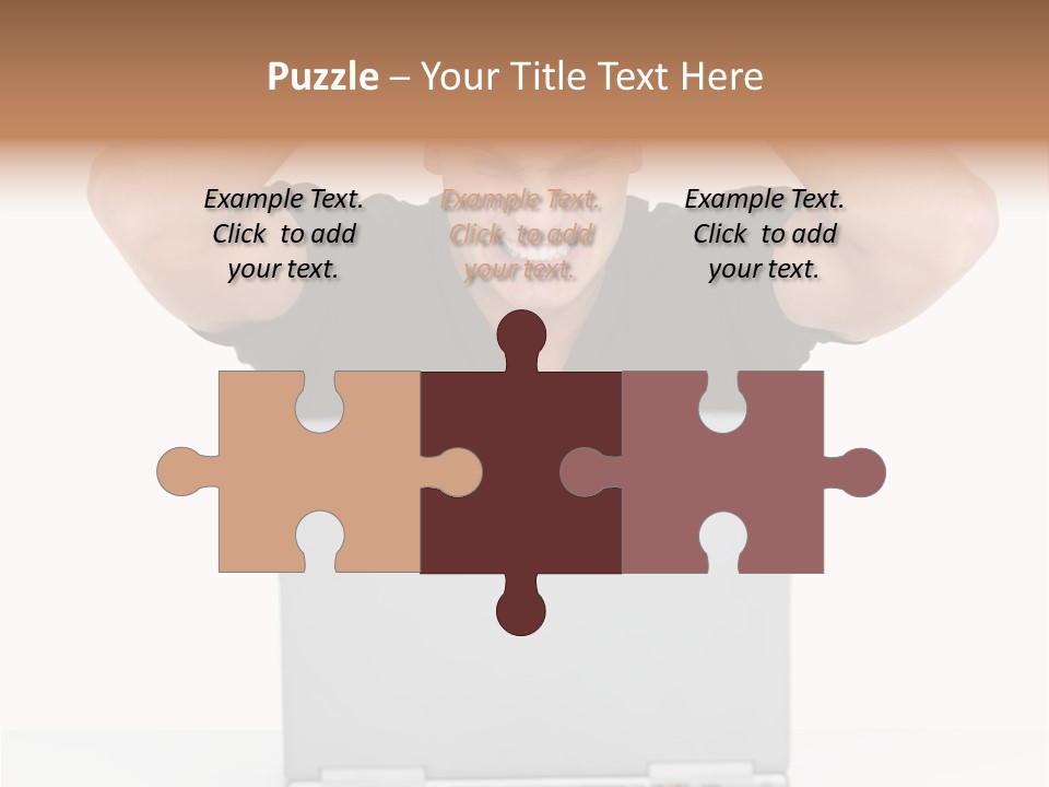 Vegetarian Shelled Rice PowerPoint Template