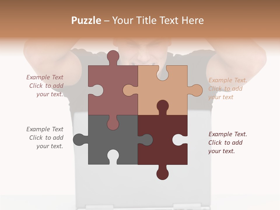 Vegetarian Shelled Rice PowerPoint Template