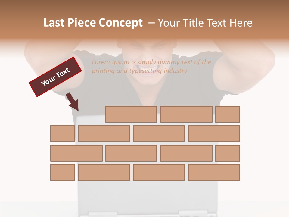 Vegetarian Shelled Rice PowerPoint Template