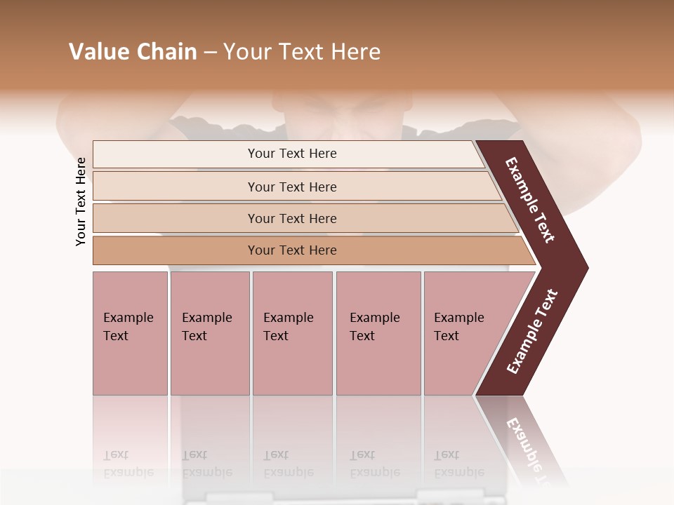 Vegetarian Shelled Rice PowerPoint Template