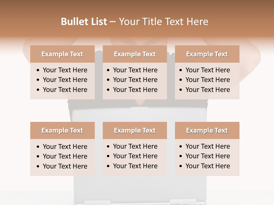 Vegetarian Shelled Rice PowerPoint Template