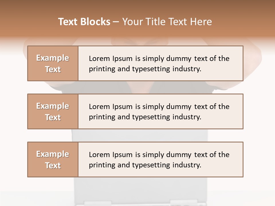 Vegetarian Shelled Rice PowerPoint Template