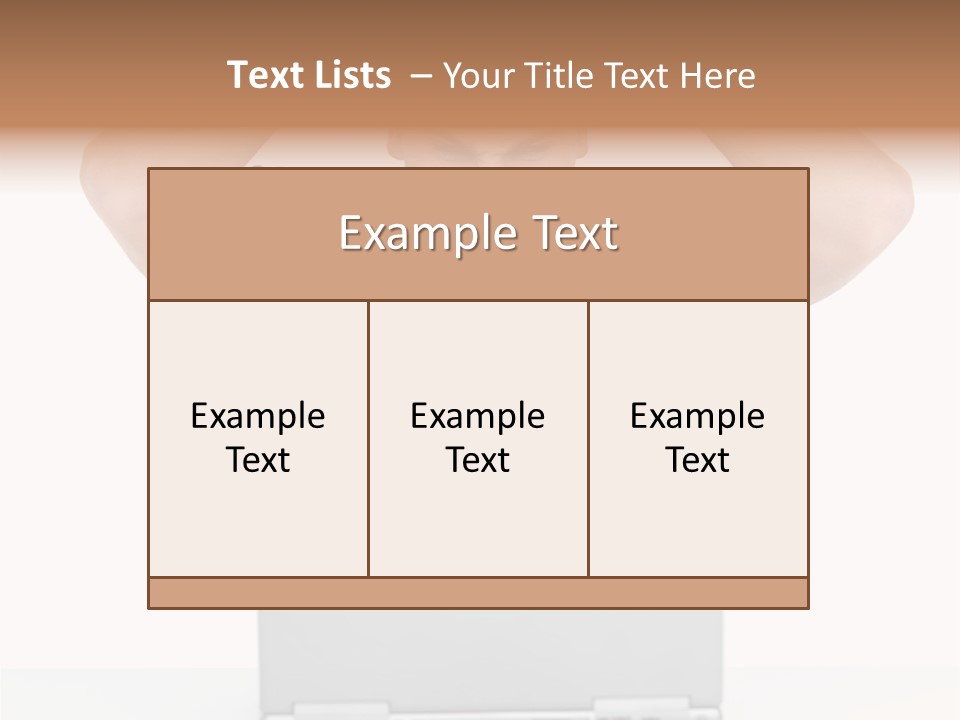 Vegetarian Shelled Rice PowerPoint Template