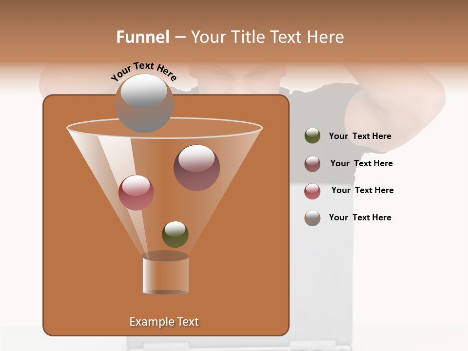 Vegetarian Shelled Rice PowerPoint Template