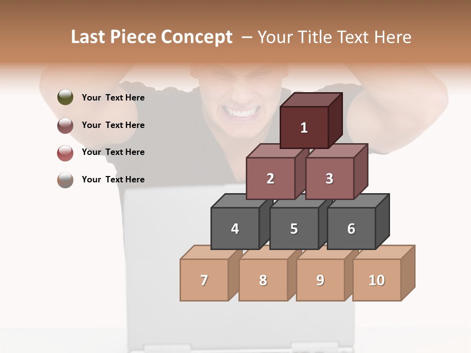 Vegetarian Shelled Rice PowerPoint Template