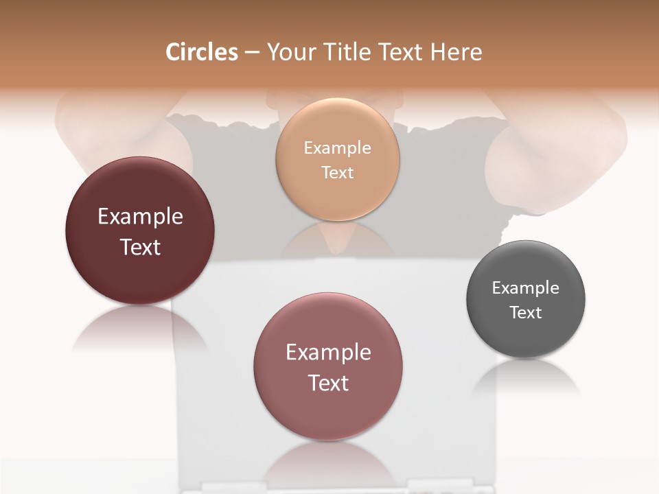 Vegetarian Shelled Rice PowerPoint Template