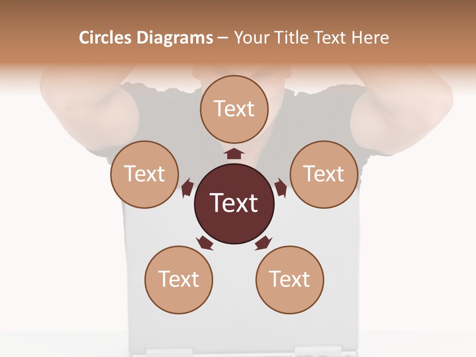 Vegetarian Shelled Rice PowerPoint Template