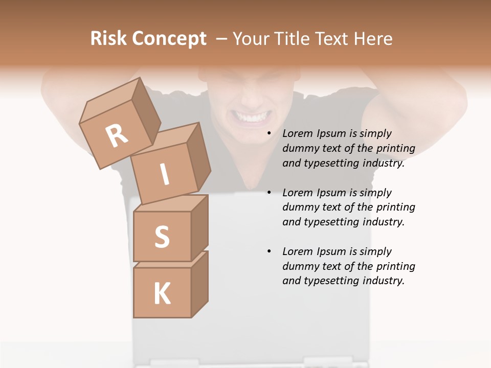 Vegetarian Shelled Rice PowerPoint Template