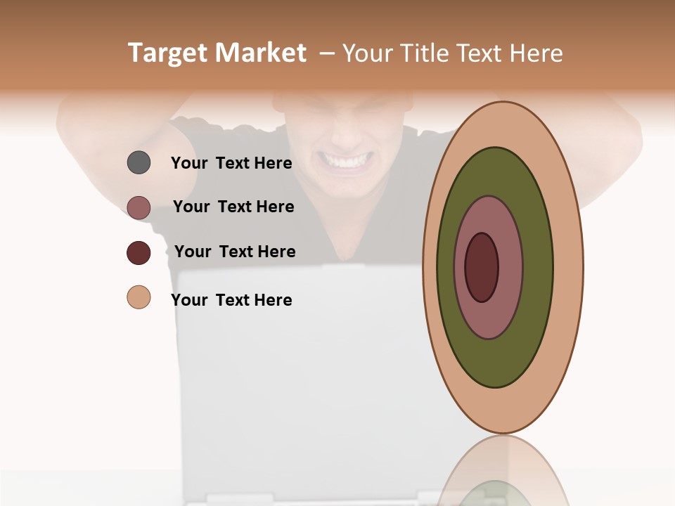 Vegetarian Shelled Rice PowerPoint Template