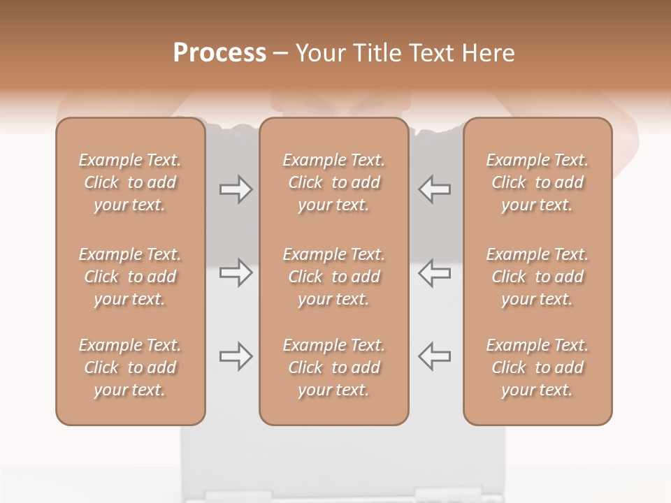 Vegetarian Shelled Rice PowerPoint Template