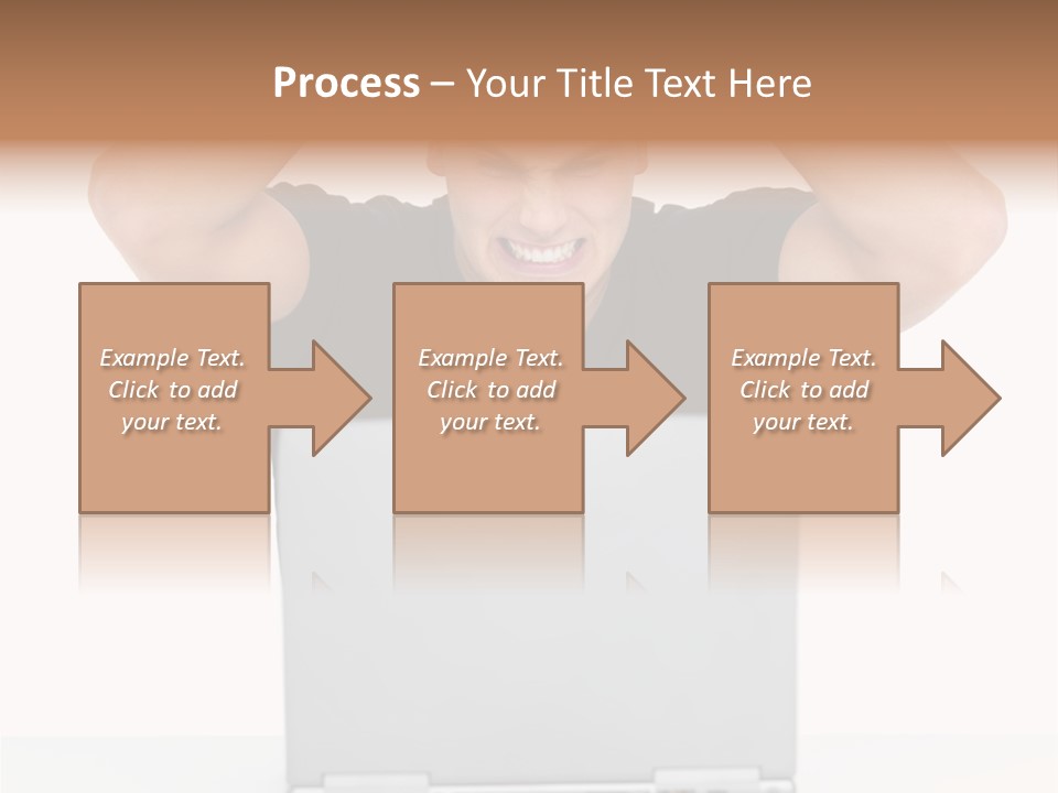 Vegetarian Shelled Rice PowerPoint Template