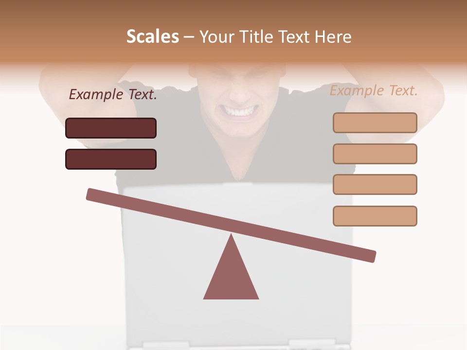 Vegetarian Shelled Rice PowerPoint Template