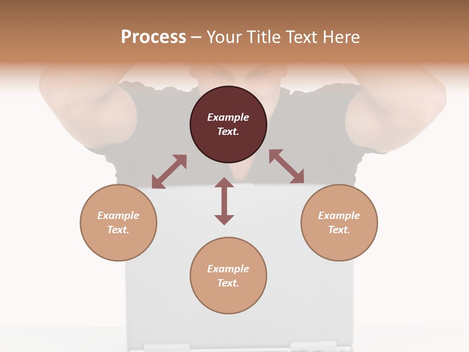 Vegetarian Shelled Rice PowerPoint Template