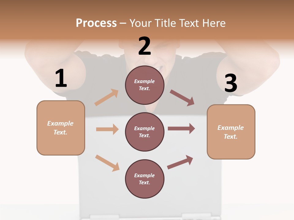 Vegetarian Shelled Rice PowerPoint Template