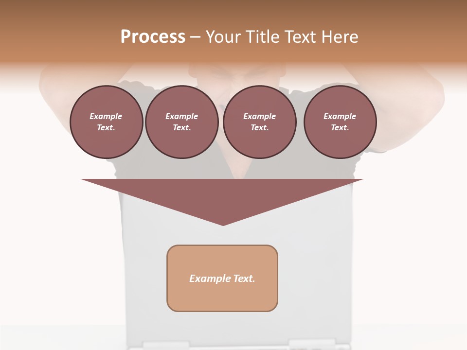 Vegetarian Shelled Rice PowerPoint Template