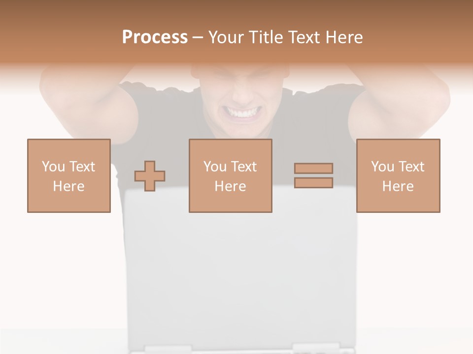 Vegetarian Shelled Rice PowerPoint Template