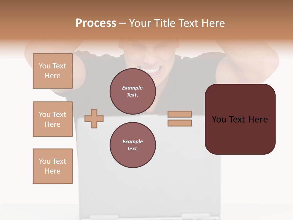 Vegetarian Shelled Rice PowerPoint Template