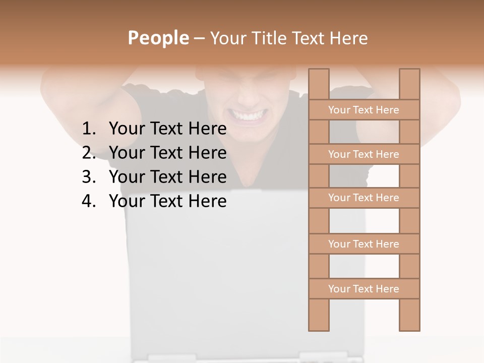 Vegetarian Shelled Rice PowerPoint Template