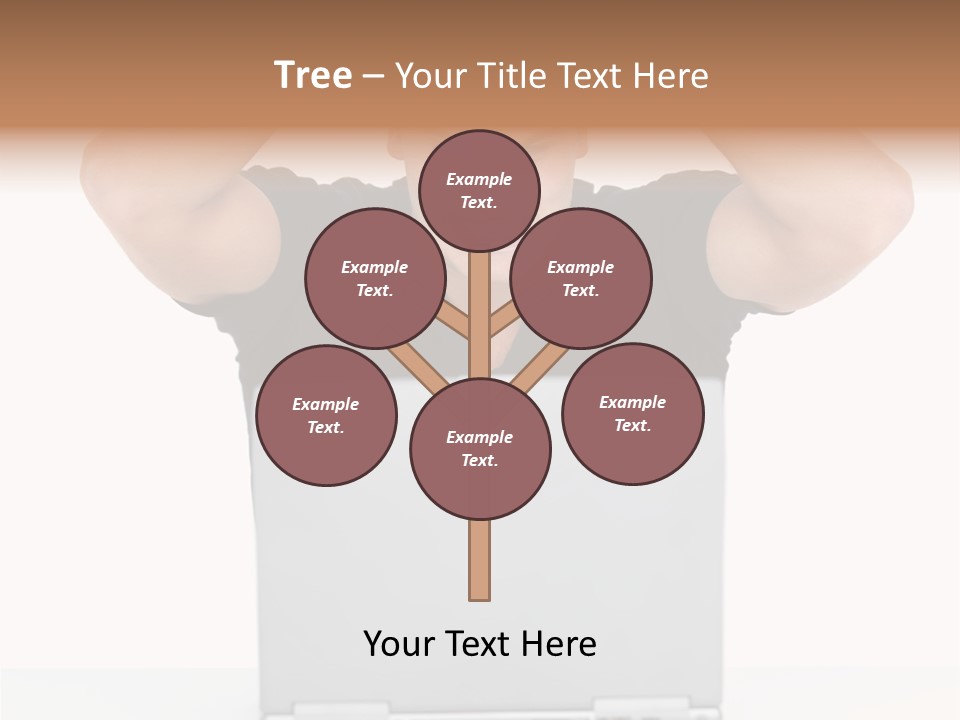 Vegetarian Shelled Rice PowerPoint Template