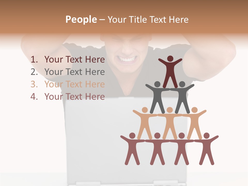 Vegetarian Shelled Rice PowerPoint Template