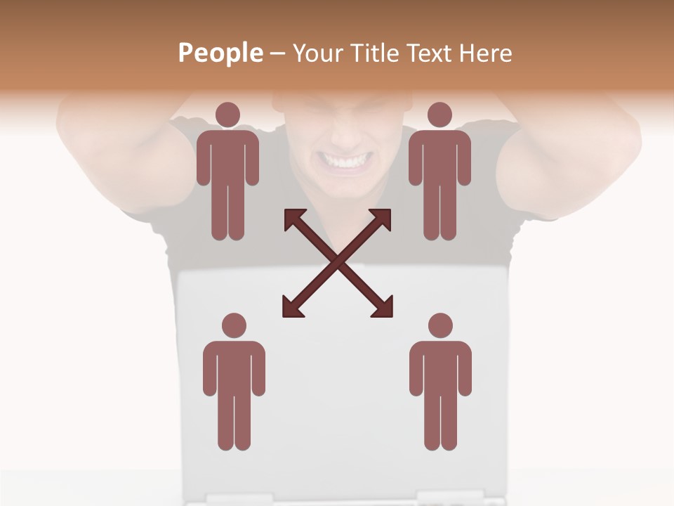 Vegetarian Shelled Rice PowerPoint Template