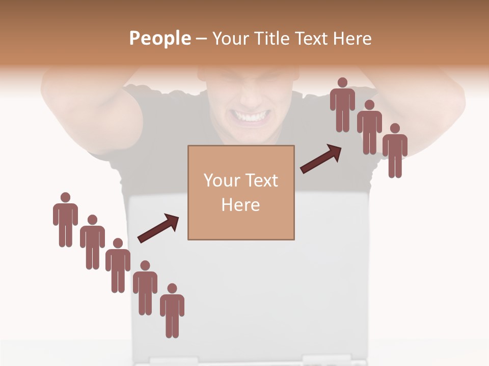 Vegetarian Shelled Rice PowerPoint Template